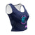 Bay Area Breakers Replica Women's Sleeveless Crop Top - Blue "Ride the Tide" - UPF 50+