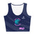 Bay Area Breakers Replica Women's Sleeveless Crop Top - Blue "Ride the Tide" - UPF 50+