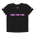 Bay Area Breakers Youth Crew Neck Short Sleeve T-Shirt - Black "Ride the Tide"