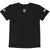 Bay Area Breakers Kids Crew Neck Short Sleeve Shirt - Black "Ride the Tide"