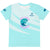 Bay Area Breakers Kids Crew Neck Short Sleeve Shirt Turquois - Ride the Tide