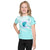 Bay Area Breakers Kids Crew Neck Short Sleeve Shirt Turquois - Ride the Tide