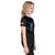 Bay Area Breakers Kids Crew Neck Short Sleeve Shirt - Black "Ride the Tide"