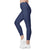 Bay Area Breakers Replica Crossover Leggings with Pockets - Blue  UPF 50+