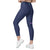 Bay Area Breakers Replica Crossover Leggings with Pockets - Blue  UPF 50+