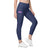 Bay Area Breakers Replica Crossover Leggings with Pockets - Blue  UPF 50+